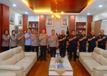 Kapolda Sulsel Terima Audiensi dan Silaturahmi Bea dan Cukai Sulawesi Bagian Selatan