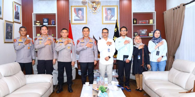 Kapolda Sulsel Terima Audiensi dan Silaturahmi Perum BULOG Kanwil Sulselbar