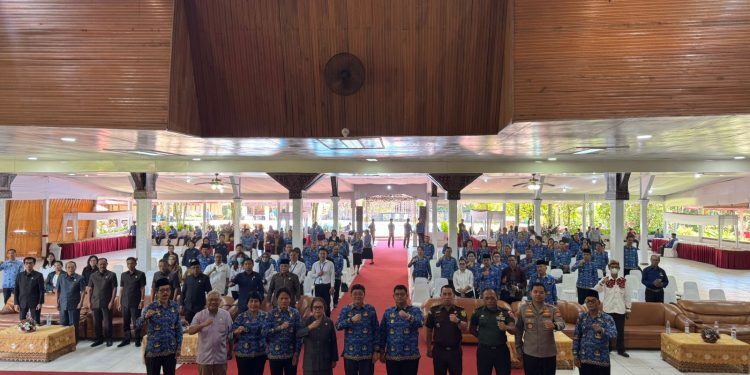Dukung Perencanaan Pembangunan, Kapolres Toraja Utara Hadiri Musrenbang RPJMD Tahun 2025-2029