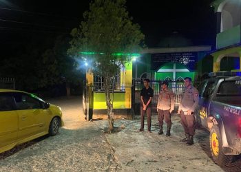Patroli Blue Light Polsek Maiwa Sebagai Langkah Menjaga Situasi Kondusif