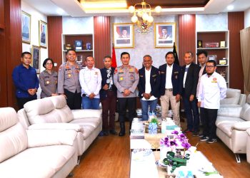 Kapolda Sulsel Terima Audiensi dan Silaturahmi Satuan Tugas Karang Taruna Provinsi Sulsel