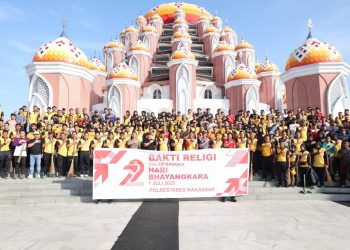 Sambut Hari Bhayangkara ke-79, Polrestabes Makassar Gelar Bakti Religi