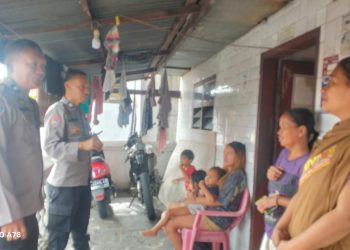 Dengan Cara Door To Door, Sat Binmas Polres Parepare Galang Partisipasi Kalangan IRT Cegah Dini Terbentuknya Perilaku Premanisme
