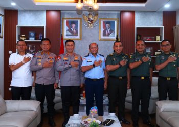 Kapolda Sulsel Terima Audiensi Kaotmilti IV Makassar, Pererat Sinergi TNI-Polri