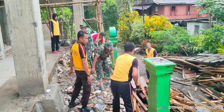 Sambut Hari Bhayangkara ke-79, Polsek Bontotiro Gandeng Tripika Gelar Bakti Religi
