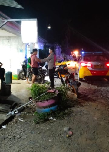 Cegah Aksi Premanisme Personil Polsek Larompong Polres Luwu Rutin Laksanakan Patroli