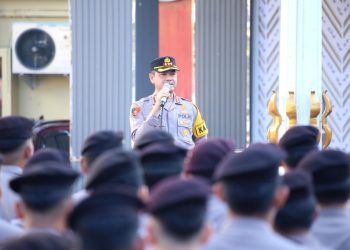 Jam Pimpinan, Kapolrestabes Makassar Ajak Anggota Selalu Bersyukur