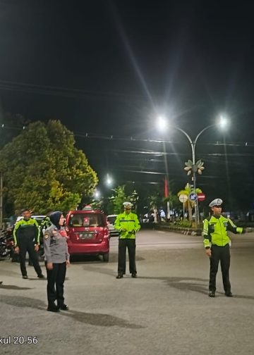 Satlantas Polres Luwu Gencar Gelar Patroli Blue Light: Tertibkan Balap Liar dan Jaga Kamtibmas