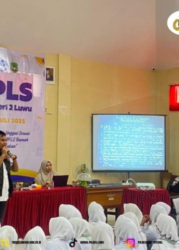 Lindungi Pelajar dari Narkoba, Polres Luwu Gencarkan Edukasi Bahaya Narkoba di SMK Negeri 2 Luwu