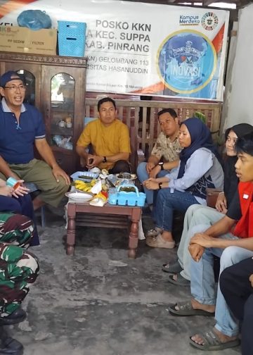 Bhabinkamtibmas Kelurahan Tellumpanua Sambangi Warga dan Berikan Himbauan Kamtibmas