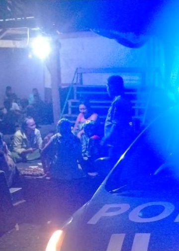 Giat Patroli Biru Malam Hari, Polsek Larompong Amankan Wilayahnya