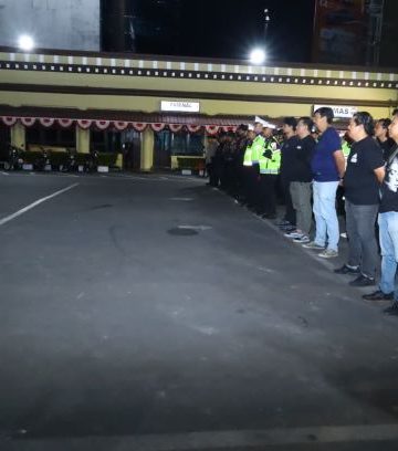 Polrestabes Makassar Gelar Apel Kesiapan Patroli Cipta Kondisi Harkamtibmas