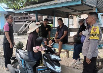 Bhabinkamtibmas Desa Rajang Intensif Lakukan DDS untuk Jaga Kamtibmas