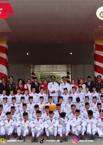 HUT RI ke-80, Kapolres Luwu AKBP Adnan Pandibu Hadiri Upacara Detik-Detik Proklamasi di Belopa