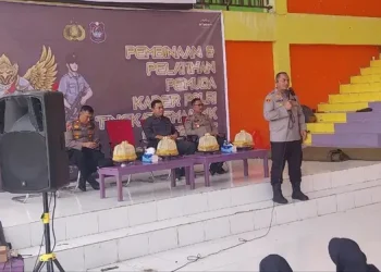 Polres Enrekang Gelar Pembinaan dan Pelatihan Pemuda Kader Polri Tingkat SMA/SMK Sederajat Tahun 2025