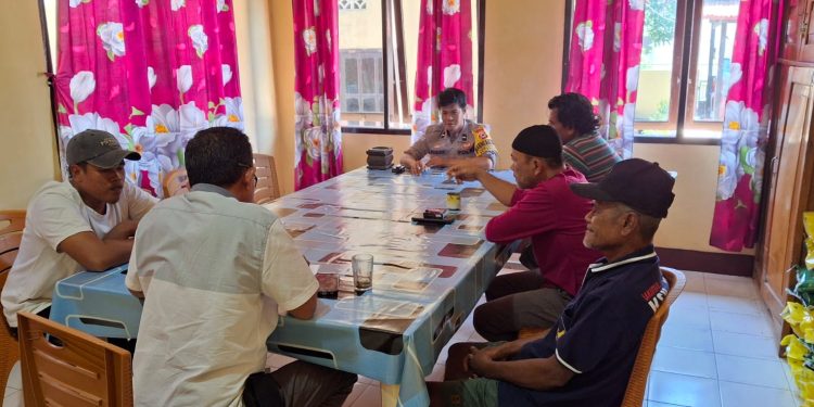 Polsek Tiroang Fasilitasi Mediasi Sengketa Warisan, Sepakat Diselesaikan Secara Kekeluargaan