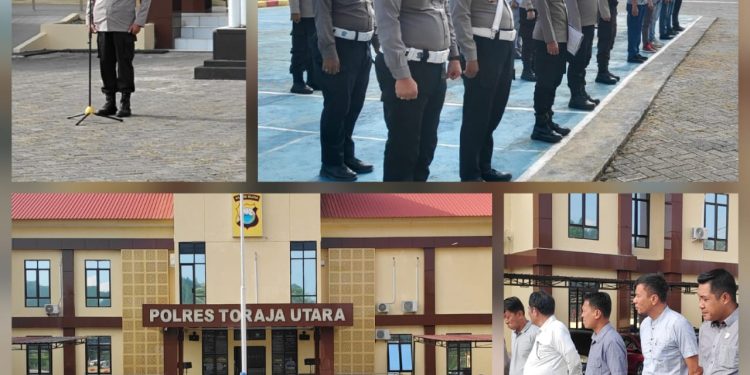 Kasi Propam Polres Toraja Utara Sosialisasikan Larangan Hidup Hedon Bagi Personel dan Keluarganya