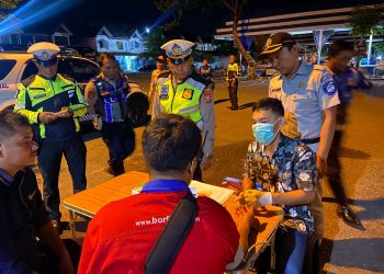 H10 Ops Zebra, Polres Palopo Sinergitas Dishub dan Jasa Raharja Palopo Ramp Check atau pemeriksaan kelayakan kendaraan angkutan umum di Terminal