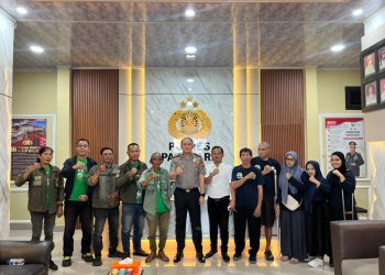 Kapolres Parepare Terima Audiensi LSM Lingkar Hijau, Bahas Kamtibmas hingga Keselamatan Lalu Lintas
