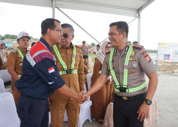 Dukung Program Pendidikan Nasional, Kapolres Barru Hadiri Ground Breaking Sekolah Rakyat