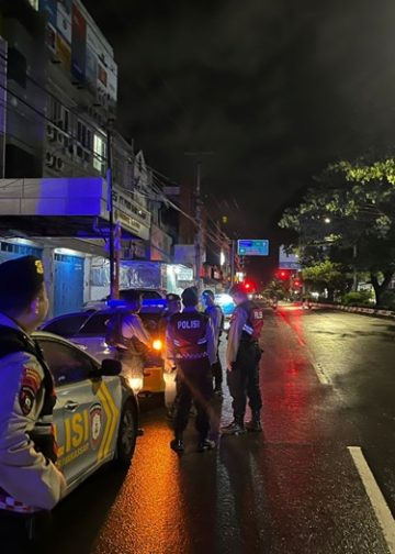 Hadirkan Rasa Aman, Unit Turjawali Perintis Presisi Samapta Polrestabes Makassar Laksanakan Patroli Malam