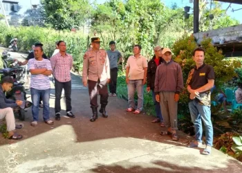 Kapolsek Alla Turun Langsung Pantau Situasi Kamtibmas di Wilayah Binaan