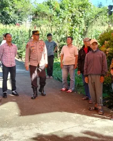 Kapolsek Alla Turun Langsung Pantau Situasi Kamtibmas di Wilayah Binaan