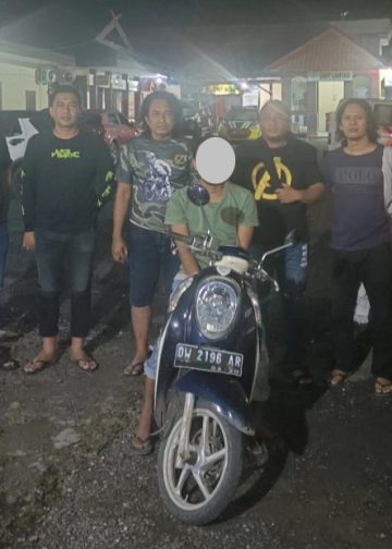 Gadaikan Motor Sepupu, Pelaku Penipuan dan Penggelapan Dibekuk Tim Opsnal III Reskrim Polsek Tanete Riattang