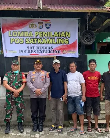 Sat Binmas Polres Enrekang Laksanakan Penilaian Lomba Satkamling, Perkuat Sinergi dengan Masyarakat